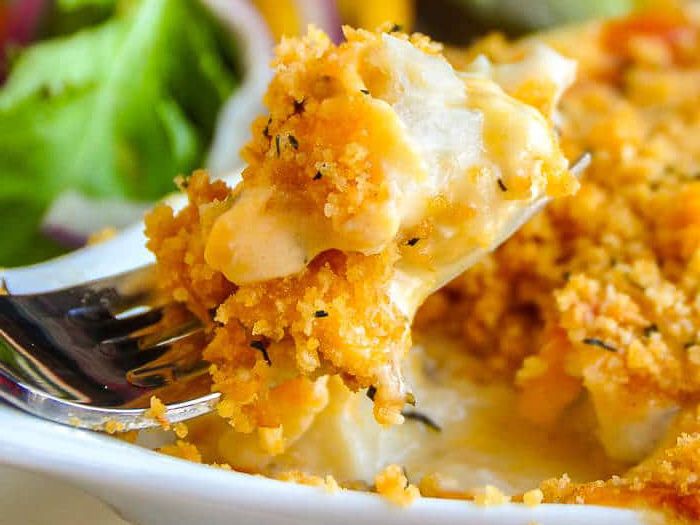 LAND & SEA COD AU GRATIN